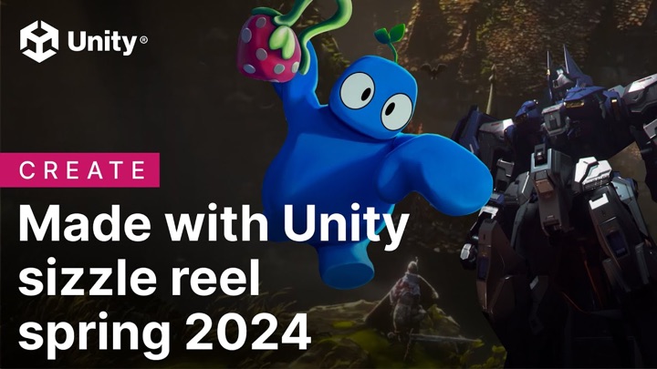 Made With Unity Games Sizzle Reel - Spring 2024